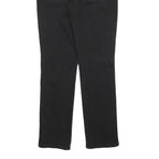 LEVI'S Womens Black Regular Skinny Denim Raw W29 L32 Cotton Blend Zip Jeans