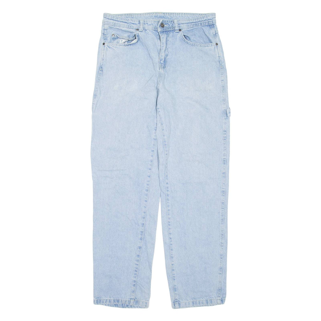 KARL KANI Womens Jeans Blue Regular Straight W33 L32