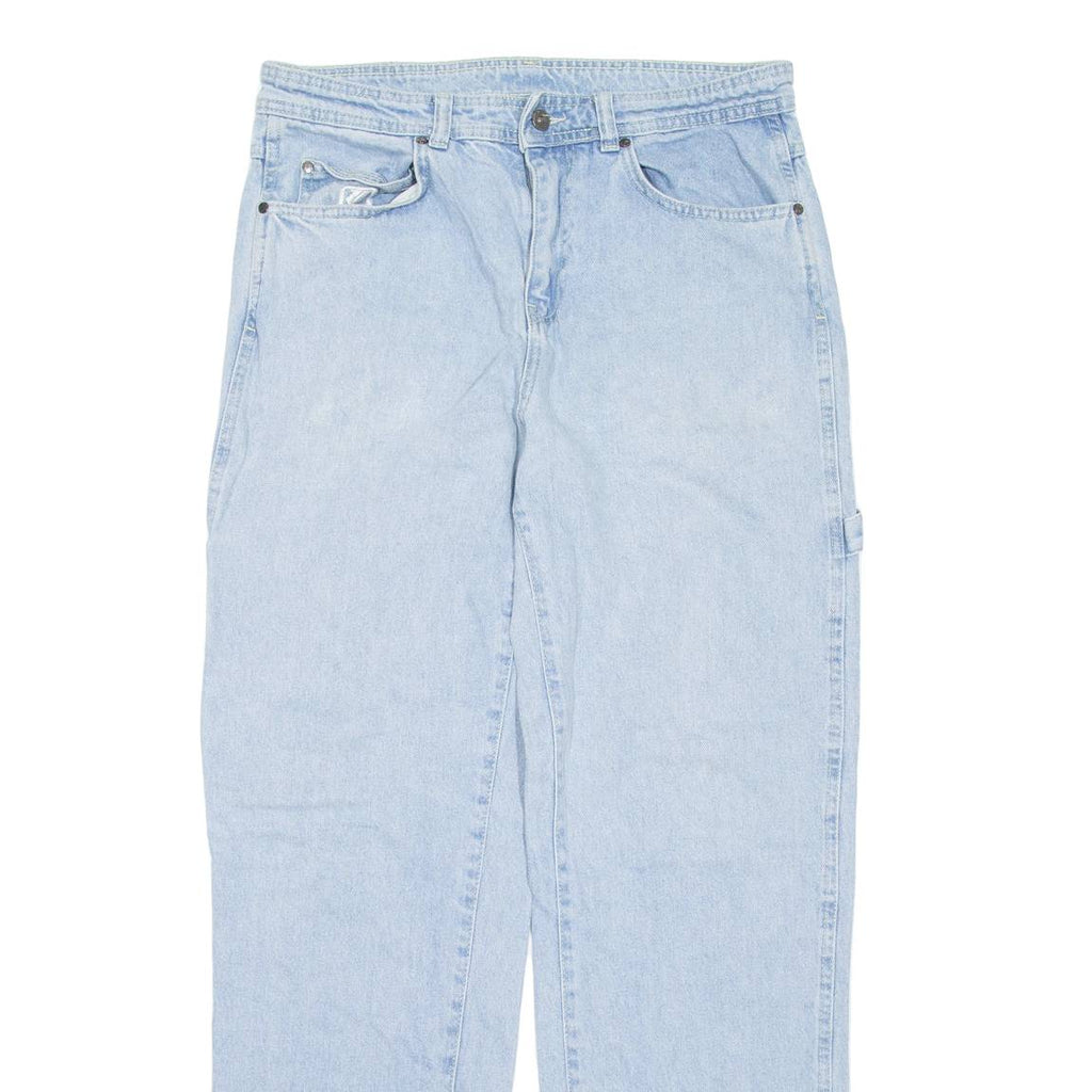 KARL KANI Womens Jeans Blue Regular Straight W33 L32
