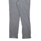 CARHARTT Mens Cotton Blend Grey Regular Straight Leg Trousers W34 L32 Workwear