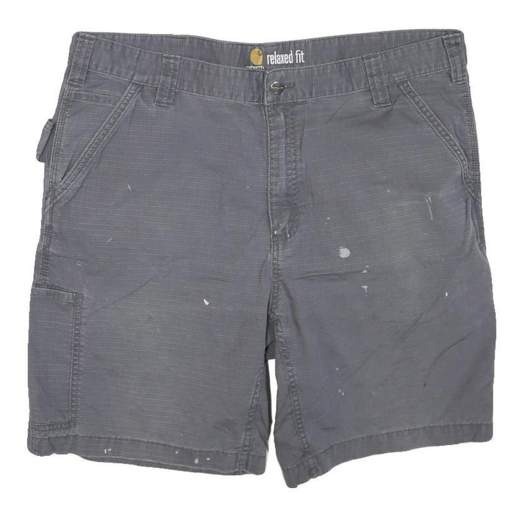 CARHARTT Mens Shorts Grey Relaxed Fit Cargo XL W40 Workwear Utility Durable