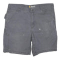 CARHARTT Mens Shorts Grey Relaxed Fit Cargo XL W40 Workwear Utility Durable