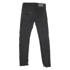 LEVI'S Womens Slim 512 Bootcut Denim Black Jeans Cotton Blend W28 L28 Classic