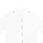 Womens Printed Blouse White Spotted M