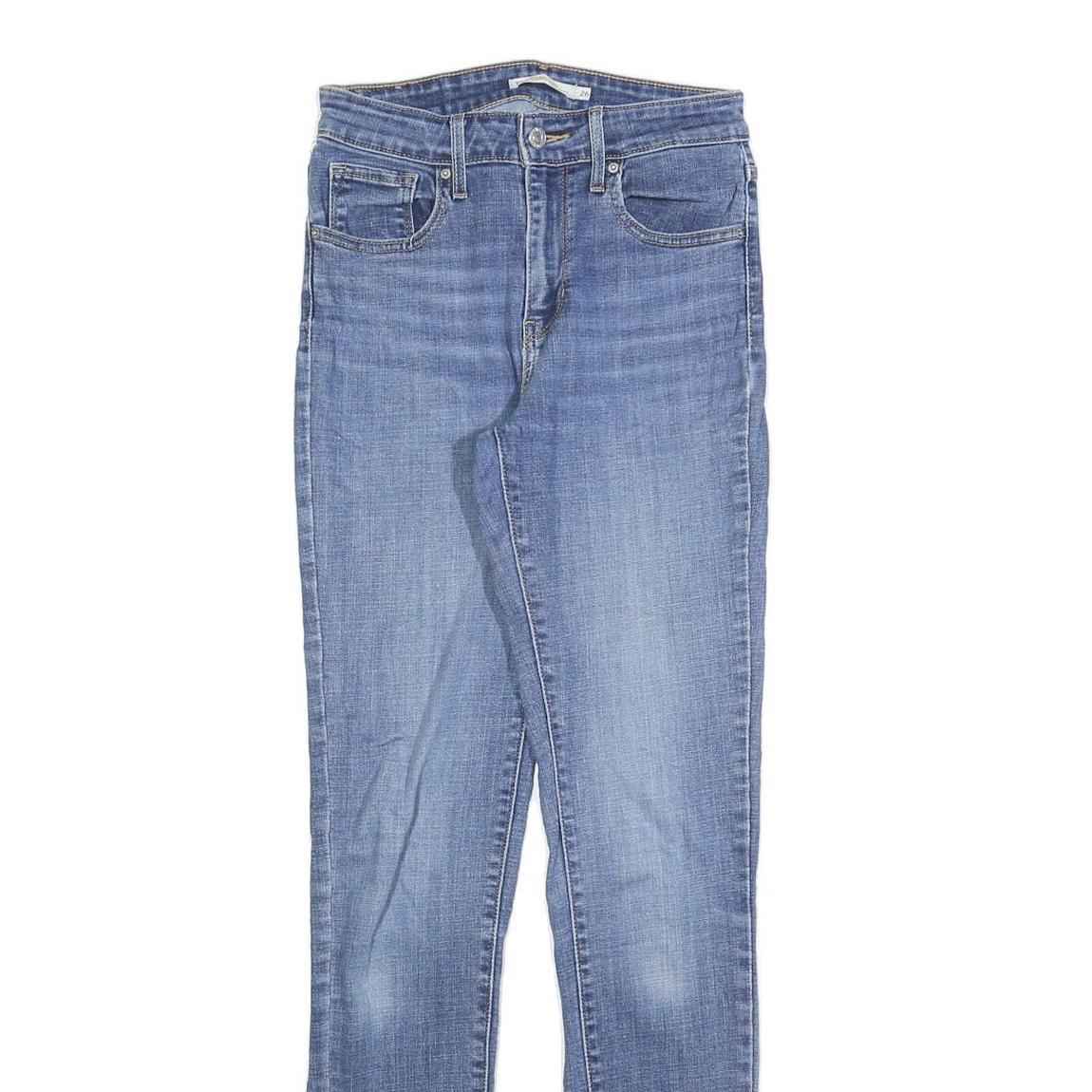 LEVI'S 721 Womens Slim Skinny Denim Medium Wash W26 L32 Stylish Comfortable