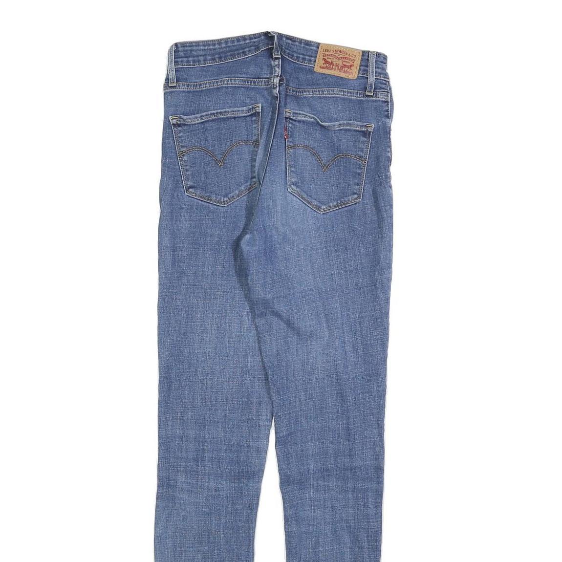 LEVI'S 721 Womens Slim Skinny Denim Medium Wash W26 L32 Stylish Comfortable