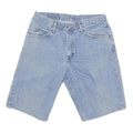 WRANGLER Mens Light Blue Denim Casual Shorts M W32 Classic Fit Cotton Blend