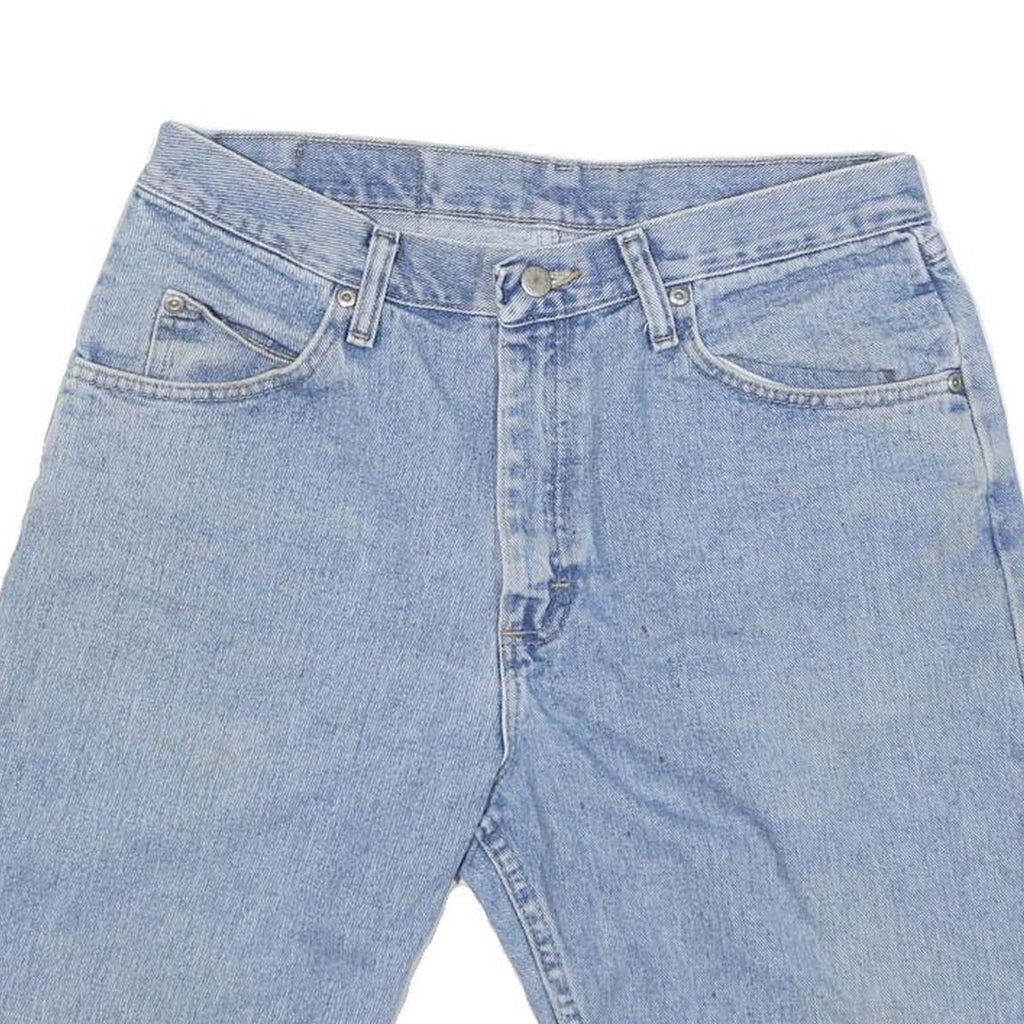 WRANGLER Mens Light Blue Denim Casual Shorts M W32 Classic Fit Cotton Blend