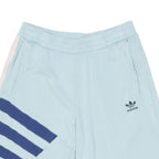 ADIDAS ORIGINALS Mens Shorts Light Blue Casual M W26 Trefoil Logo Cotton Blend