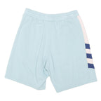 ADIDAS ORIGINALS Mens Shorts Light Blue Casual M W26 Trefoil Logo Cotton Blend