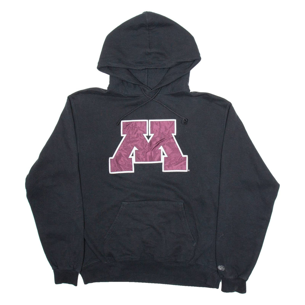 CHAMPION Mens Black Hoodie M