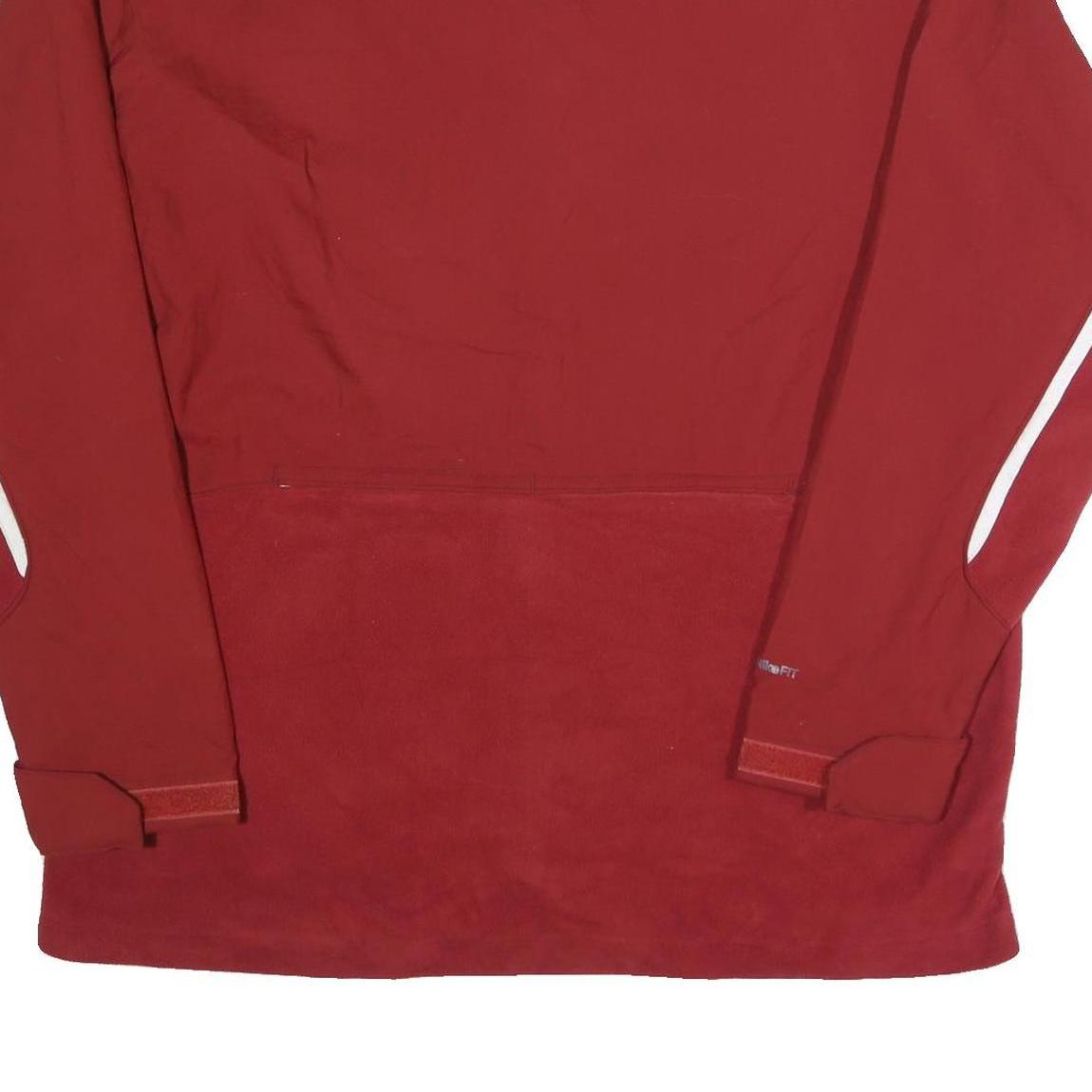 NIKE Mens Red Washington State Track Jacket 2XL Polyester Zip Athletic Sports