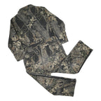 WOLF MOUNTAIN Mens Camouflage Cotton Blend Dungarees L W42 L27 Outdoor Work Fit