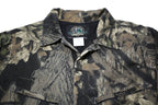 WOLF MOUNTAIN Mens Camouflage Cotton Blend Dungarees L W42 L27 Outdoor Work Fit