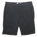 DICKIES Mens Black Casual Shorts XL W38 Cotton Blend Button Closure