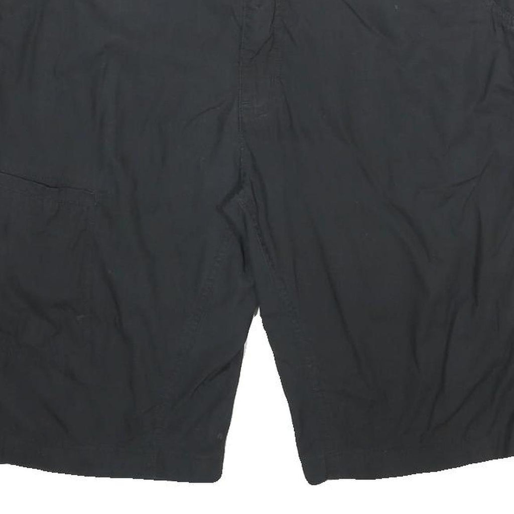 DICKIES Mens Black Casual Shorts XL W38 Cotton Blend Button Closure