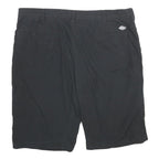 DICKIES Mens Black Casual Shorts XL W38 Cotton Blend Button Closure