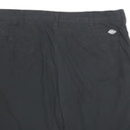 DICKIES Mens Black Casual Shorts XL W38 Cotton Blend Button Closure