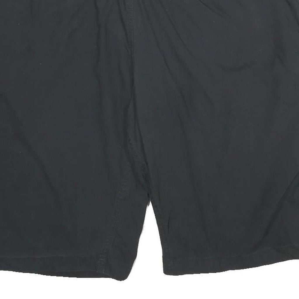 DICKIES Mens Black Casual Shorts XL W38 Cotton Blend Button Closure