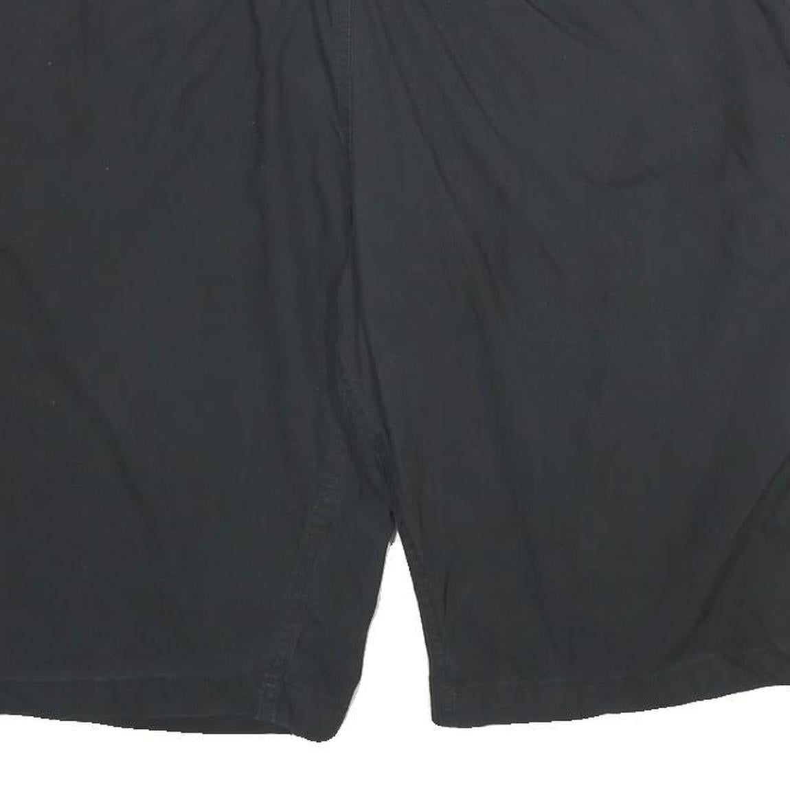 DICKIES Mens Black Casual Shorts XL W38 Cotton Blend Button Closure