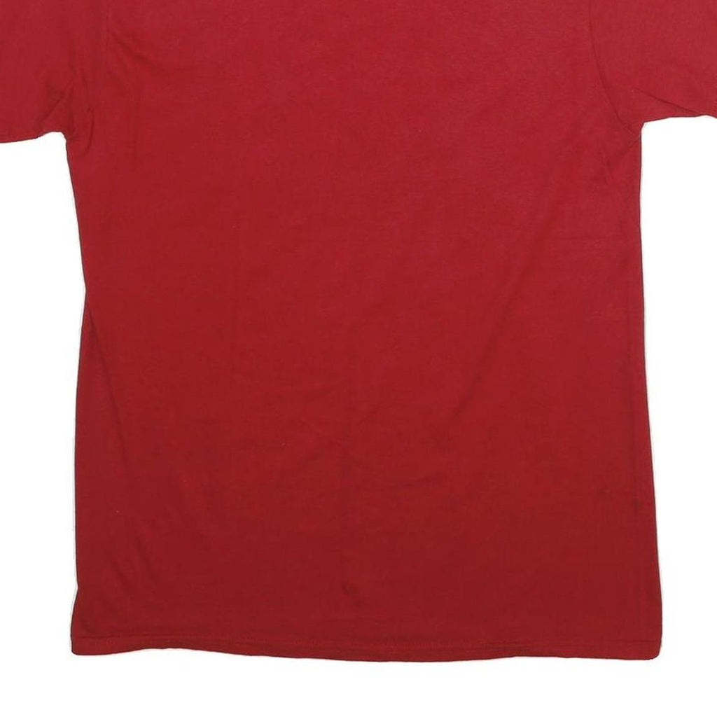 DELTA PRO WEIGHT Mens Red Nassau Bahamas Graphic T-Shirt M Short Sleeve Crew