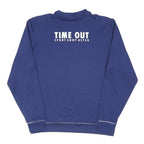 ADIDAS Boys Blue FC ECC Logo Crew Neck 14-15Y Sweatshirt Sportswear