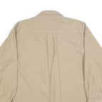 FIELD & STREAM Mens Beige Casual Shirt XL Cotton Blend Button Front Two Pockets