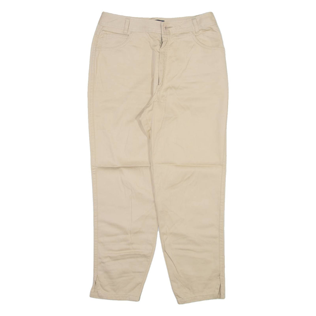 MAD JEANS Womens Trousers Cream Slim Tapered W26 L22