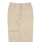 MAD JEANS Womens Trousers Cream Slim Tapered W26 L22