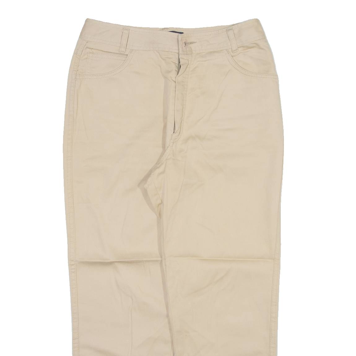 MAD JEANS Womens Trousers Cream Slim Tapered W26 L22