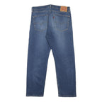 LEVI'S 505 Mens Jeans Blue Regular Straight Denim Medium W33 L29 Classic Style