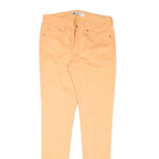 LEVI'S 535 Womens Jeans Orange Regular Skinny Denim Medium W30 L32 Stylish