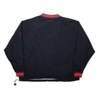 CHAMPION Mens Pullover Jacket Black Nylon 2XL