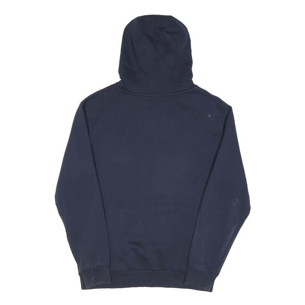 HOODRICH Mens Navy Hoodie L Cotton Blend Pullover Casual Streetwear