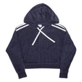 CHAMPION Cropped Womens Black Hoodie XS