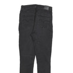 LEVI'S 721 Womens Jeans Black Slim Skinny Denim Light W29 L30 Zip Cotton Blend
