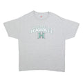 HANES Mens Grey University Of Hawaii Graphic T-Shirt XL Short Sleeve Crew Neck