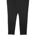 LEVI'S Womens Slim Black Cotton Blend Zip Trousers W36 L27