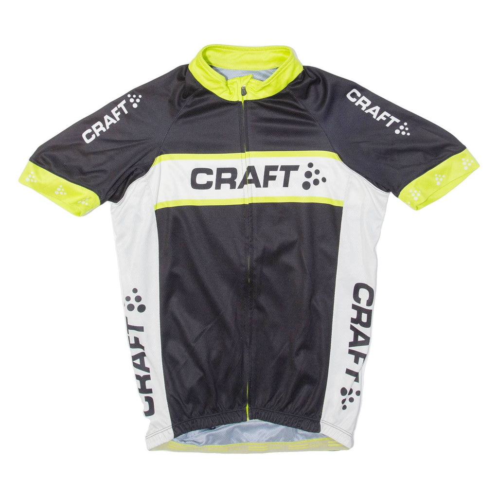 CRAFT Full Zip Cycling Mens Jersey Black S