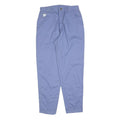 WRANGLER Womens Cotton Blend Blue Regular Fit Straight Leg Trousers W30 L30