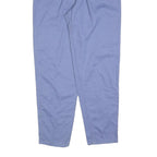 WRANGLER Womens Cotton Blend Blue Regular Fit Straight Leg Trousers W30 L30