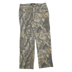 OUTFITTERS RIDGE Mens Cotton Blend Camouflage Regular Fit Straight Leg Trousers