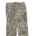 OUTFITTERS RIDGE Mens Cotton Blend Camouflage Regular Fit Straight Leg Trousers