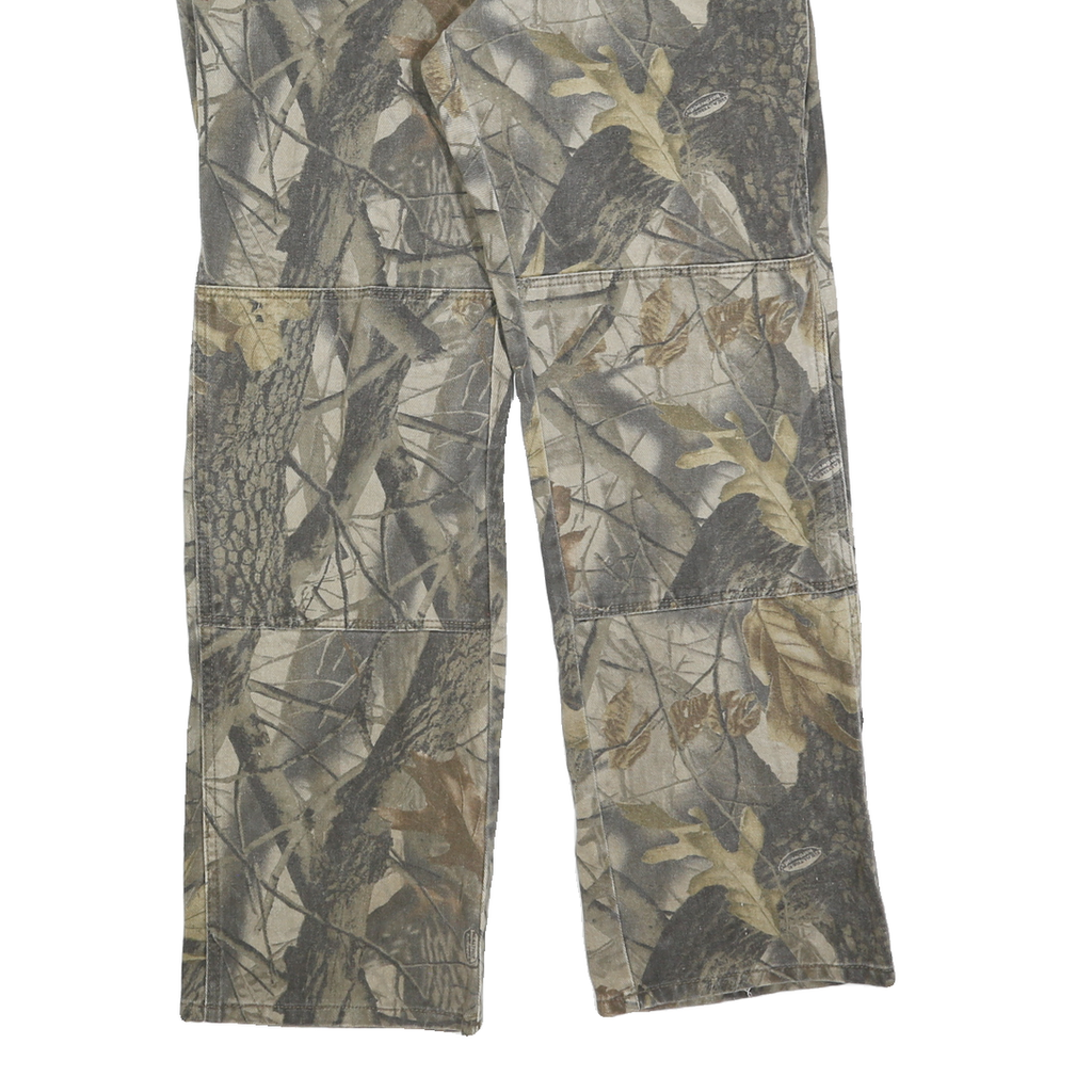 OUTFITTERS RIDGE Mens Cotton Blend Camouflage Regular Fit Straight Leg Trousers