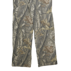 OUTFITTERS RIDGE Mens Cotton Blend Camouflage Regular Fit Straight Leg Trousers