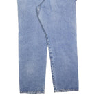 WRANGLER Mens Regular Fit Blue Denim Jeans W38 L33 Durable Workwear Style