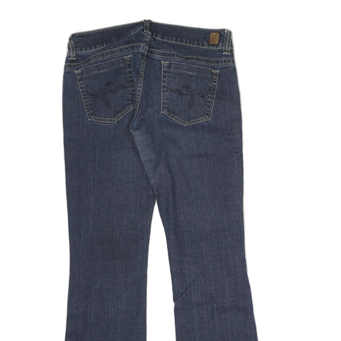 GUESS Womens Jeans Blue Regular Bootcut Denim Medium W32 L30 Classic Style