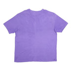 SLAZENGER Mens Purple T-Shirt 4XL Short Sleeve Crew Neck Cotton Casual
