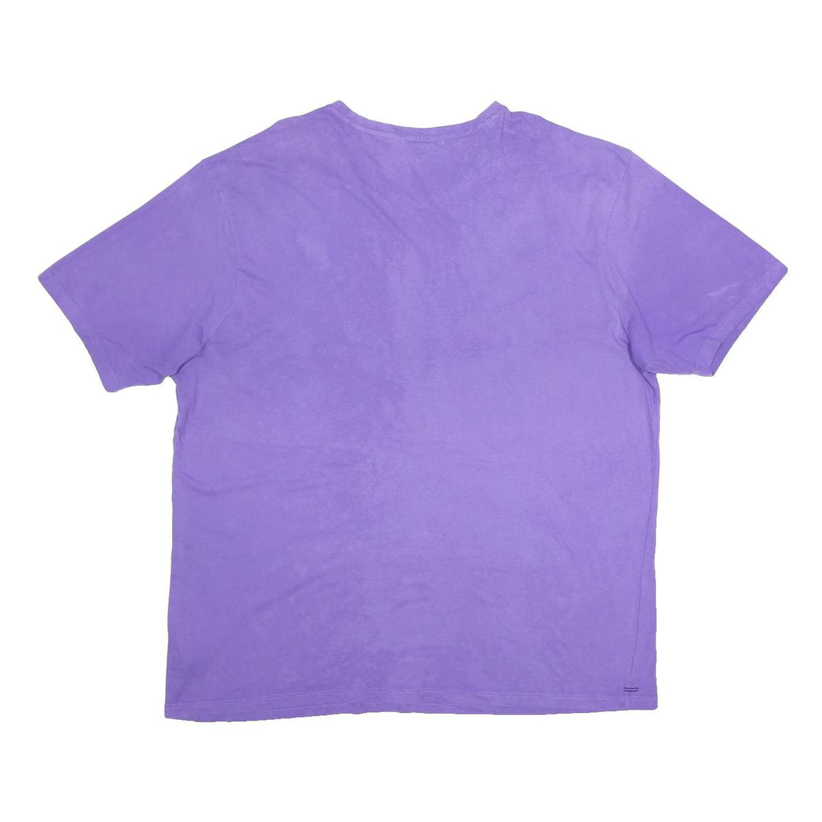 SLAZENGER Mens Purple T-Shirt 4XL Short Sleeve Crew Neck Cotton Casual