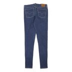 LEVI'S Womens Jeans Blue Slim Skinny Denim W28 L31 Zip Cotton Blend